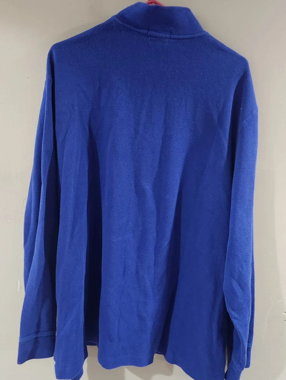 Polo Ralph Lauren 1/4 Zip Estate Rib Pullover Sweatshirt Adult Size XXL Preppy